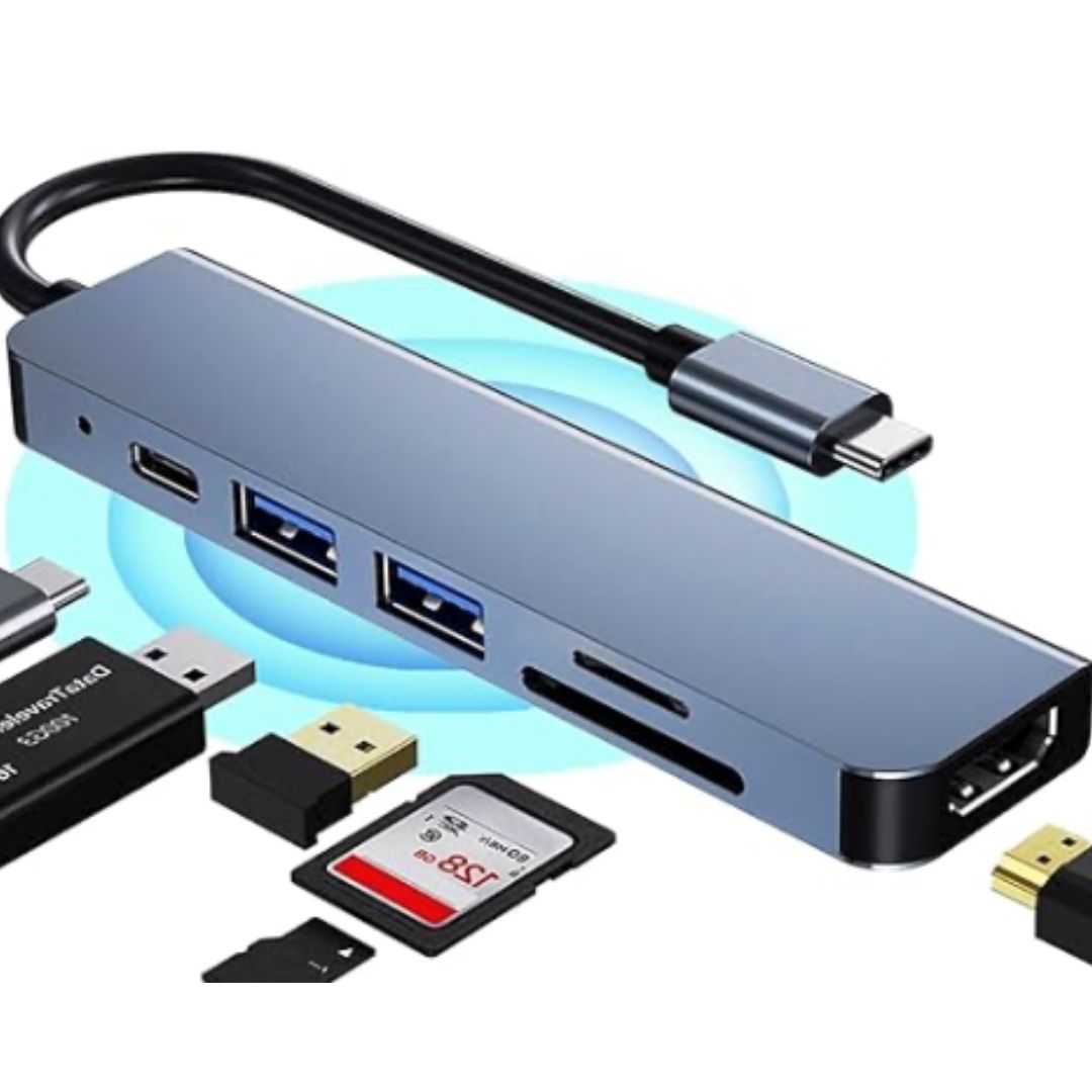 Adaptador Multiportos, Hub USB, Adaptador USB C para USB, Adaptador USB C, Dock Station USB C, Adaptador HDMI USB C, USB C Hub, USB Hub